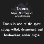 Taurus Zodiac Sign