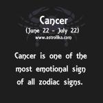 Cancer Zodiac - Emotional Sign