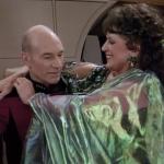 Lwxana and Picard