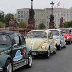VW Beetle procession