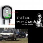 Car charger for blind people meme