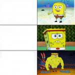 Buff Spongebob meme