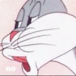 Bugs Bunny "No" meme