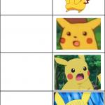 Horror Pikachu meme