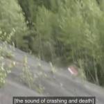 The sound of crashing and death
