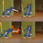 Tom and Jerry surprised | SCHOOLS OUT; HOMEWORK | image tagged in tom and jerry surprised | made w/ Imgflip meme maker