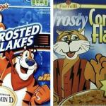 Off brand frosted flakes meme