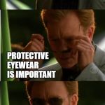 put on sunglasses | IT'S THE FIRST 80 DEGREE DAY OF THE YEAR; PROTECTIVE EYEWEAR IS IMPORTANT; THERE ARE BLINDING WHITE LEGS BEING EXPOSED FOR THE FIRST TIME IN MONTHS | image tagged in put on sunglasses | made w/ Imgflip meme maker