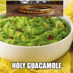 Guacamole | HOLY GUACAMOLE | image tagged in guacamole | made w/ Imgflip meme maker