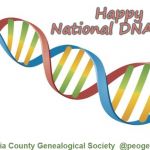 DNA Strand | Happy National DNA Day! Peoria County Genealogical Society  @peogensoc | image tagged in dna strand | made w/ Imgflip meme maker