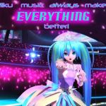 Miku music makes EVERYTHING better! | Miku    music                    makes; always; EVERYTHING; better! | image tagged in hatsune miku,vocaloid,anime,music,everything better,always | made w/ Imgflip meme maker