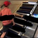 Skipped the stairs meme