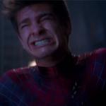 Andrew Garfield crying