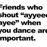 Friend Dance Support
