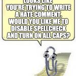 Clippy BLANK BOX Meme Generator - Imgflip