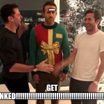 Ryan Reynolds getting pranked | ... GET PRANKED!!!!!!!!!!!!!!!!!!!!!!!!!!!!!!!!!!!!!!!!!!!!!!!! | image tagged in ryan reynolds getting pranked | made w/ Imgflip meme maker
