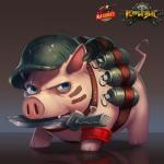 soldier pig fierce