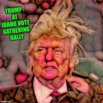 who is the fairest of them all? | TRUMP AT IDAHO VOTE GATHERING RALLY | image tagged in who is the fairest of them all | made w/ Imgflip meme maker