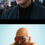Live Action Eggman before and after