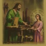 Joseph the Worker with Jesus