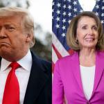 Trump vs Pelosi meme