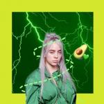 Billie Eilish Avocado meme