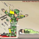 the silent protector | Endgame spoilers; The fact that I don't give two craps about Endgame; Me | image tagged in the silent protector | made w/ Imgflip meme maker