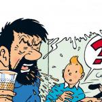 Cursing Captain Haddock