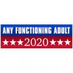 Any functioning adult in 2020