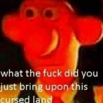 What the fuck did you just bring upon this cursed land