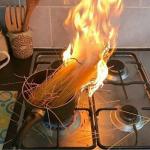 Pasta on Fire meme