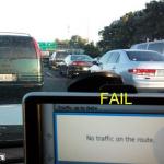 GPS fail traffic