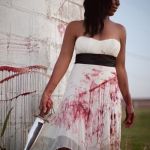 Bloody dress | JUST ONCE WHEN THEY INTERVIEW A KILLER'S NEIGHBOR I'D LIKE TO HEAR THEM SAY; "YEAH, THAT DOESN'T SURPRISE ME, I TOLD PEOPLE FOR YEARS SHE WAS GONNA DO THIS" | image tagged in bloody dress | made w/ Imgflip meme maker