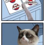 Grumpy Cat Four Buttons | BALANCE US INCOME OVER 320M PEOPLE; BUY IPHONE XD; SPEND 2900$ ON AN IPAD PRO AND ACCESSORIES; MAKE INDIA RICH | image tagged in grumpy cat four buttons | made w/ Imgflip meme maker