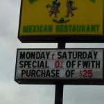 Mexican Food Deals