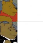 Winnie The Pooh Tux (2) meme