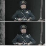 Mussolini Declares War meme