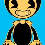 smile bendy! | LAST DAY OF SCHOOL; HERE'S BENDY! | image tagged in smile bendy | made w/ Imgflip meme maker