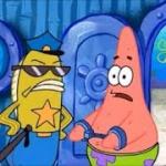 Patrick Getting Arrested