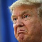 Donald Trump unhappy