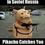 Soviet Russia style meme