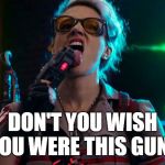 Ghostbusters: After Hours | DON'T YOU WISH YOU WERE THIS GUN? | image tagged in ghostbusters,ghostbusters reboot,kate mckinnon,badass,sexy | made w/ Imgflip meme maker