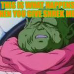 Super Kami Guru Allows This Meme | THIS IS WHAT HAPPENS WHEN YOU GIVE SHREK METH | image tagged in memes,super kami guru allows this | made w/ Imgflip meme maker