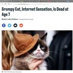 Grumpy Cat Dead