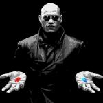 morpheus matrix red pill blue pill