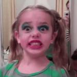 little girl makeup fiasco meme