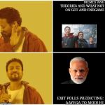 Irrfan Khan | MEMES AND THEORIES AND WHAT NOT ON GOT AND ENDGAME; EXIT POLLS PREDICTING: AAYEGA TO MODI HI | image tagged in irrfan khan | made w/ Imgflip meme maker