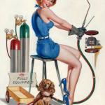 Elvgren Pin Up Weld