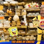 cheeseman | THE KING OF CHEESE | image tagged in cheeseman | made w/ Imgflip meme maker