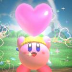 Kirby using a friend heart meme